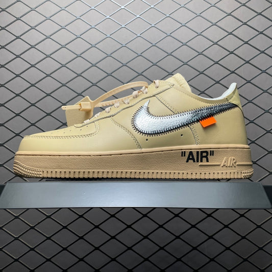 Scarpe Sneakers AIR FORCE 1 Low Off White Sesame