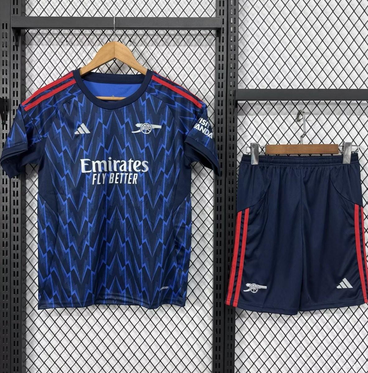 Kit Bambino Maglia e Pantaloncino Arsenal Away 2025/2026