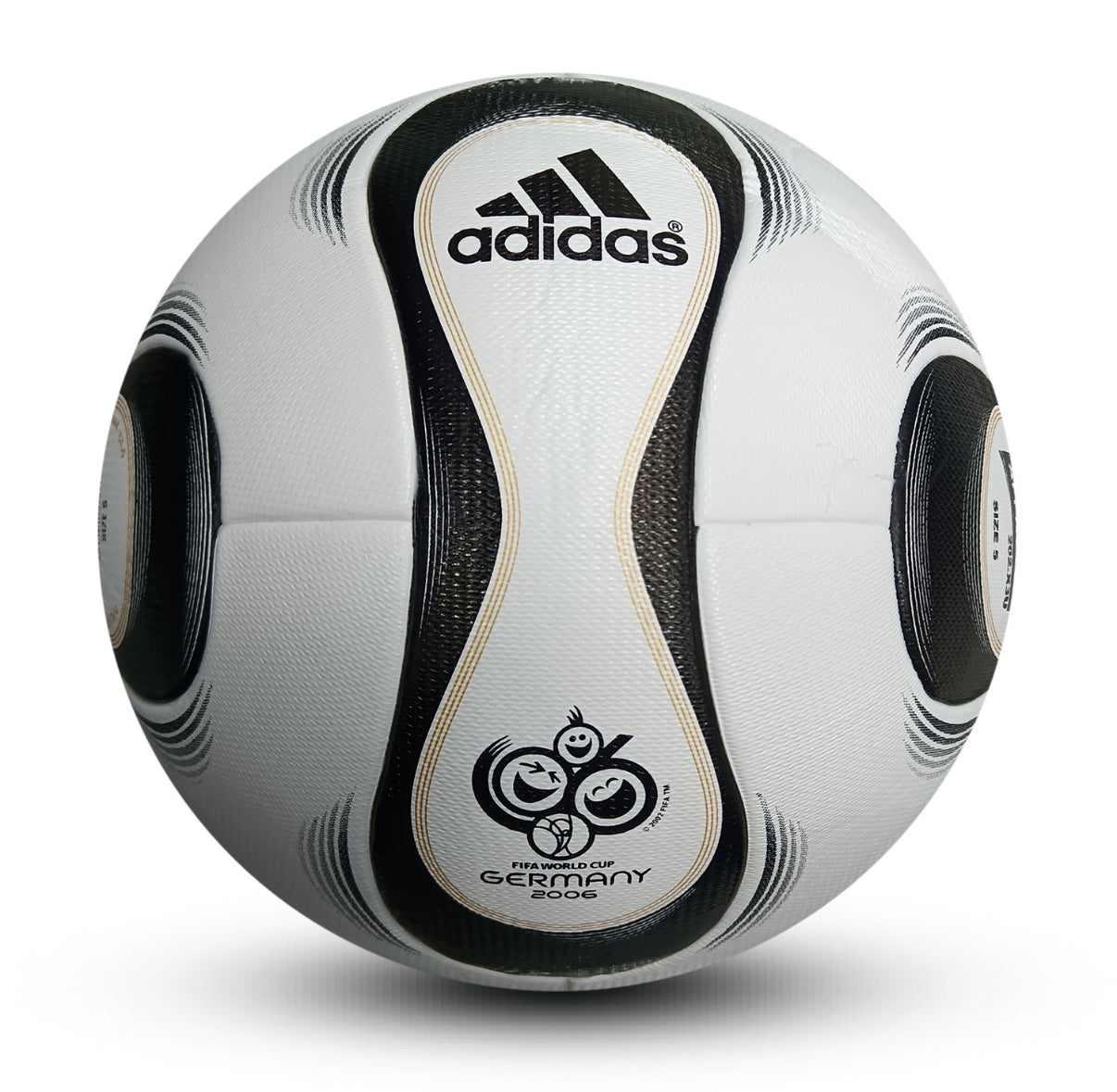 Pallone Calcio Adidas Teamgeist Coppa del Mondo FIFA 2006 taglia 5