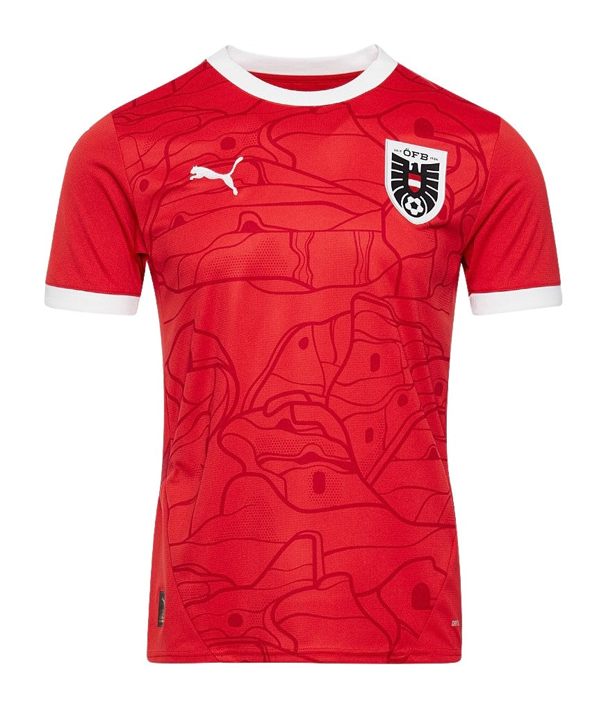 Maglia Nazionale Austria Home 2025 Adulto
