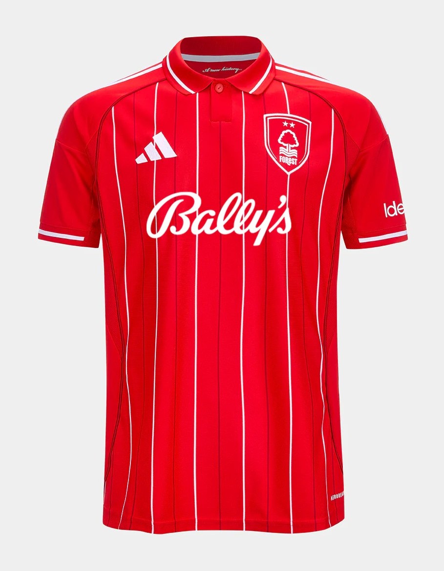 Maglia Nottingham Forrest Home 2025/2026 Adulto