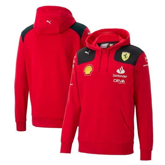Felpa con Cappuccio Ferrari 2025/2026 Adulto