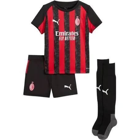 Kit Adulto Milan Home + Calzettoni 2025/2026