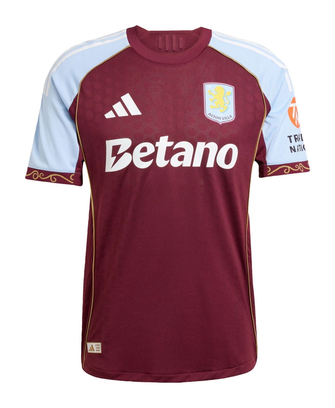 Maglia Aston Villa Home versione Stadio 2025/2026