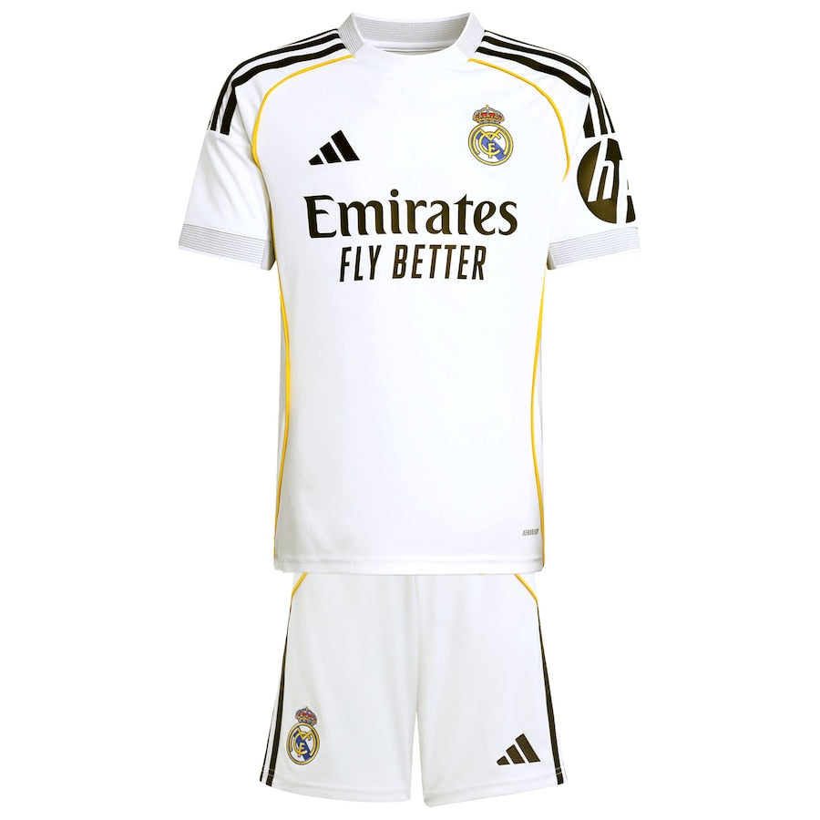 Kit Real Madrid Home Bambino 2025/2026