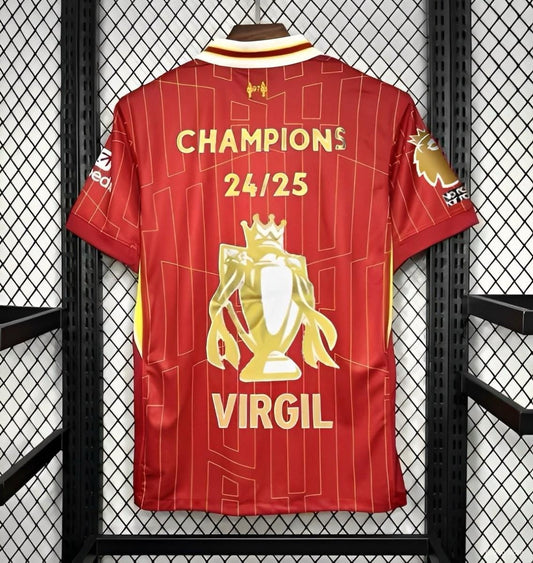 Maglia Liverpool Home versione Campionato Vinto 2024/2025