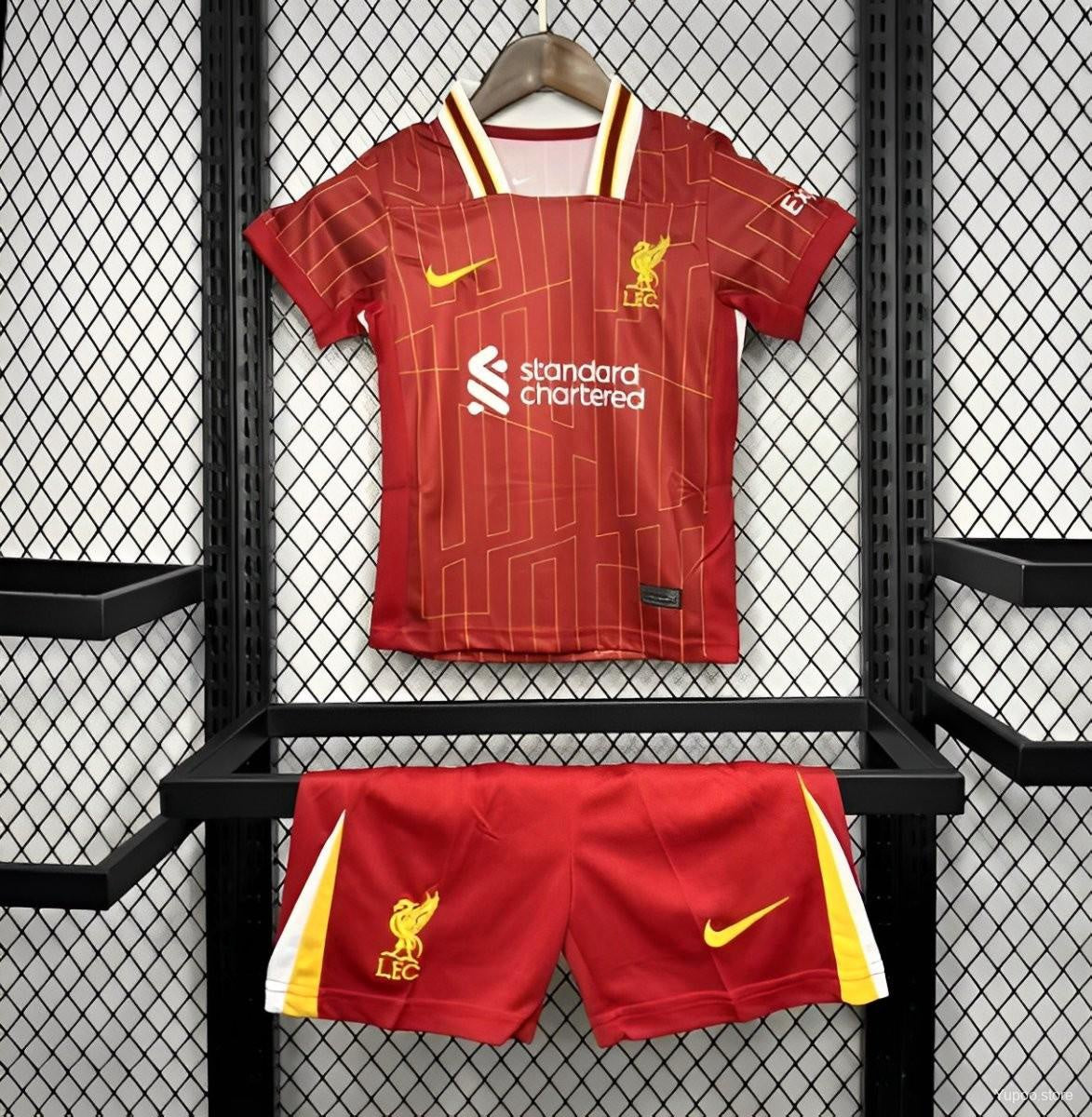 Kit Bambino Liverpool Home versione Campionato Vinto 2024/2025