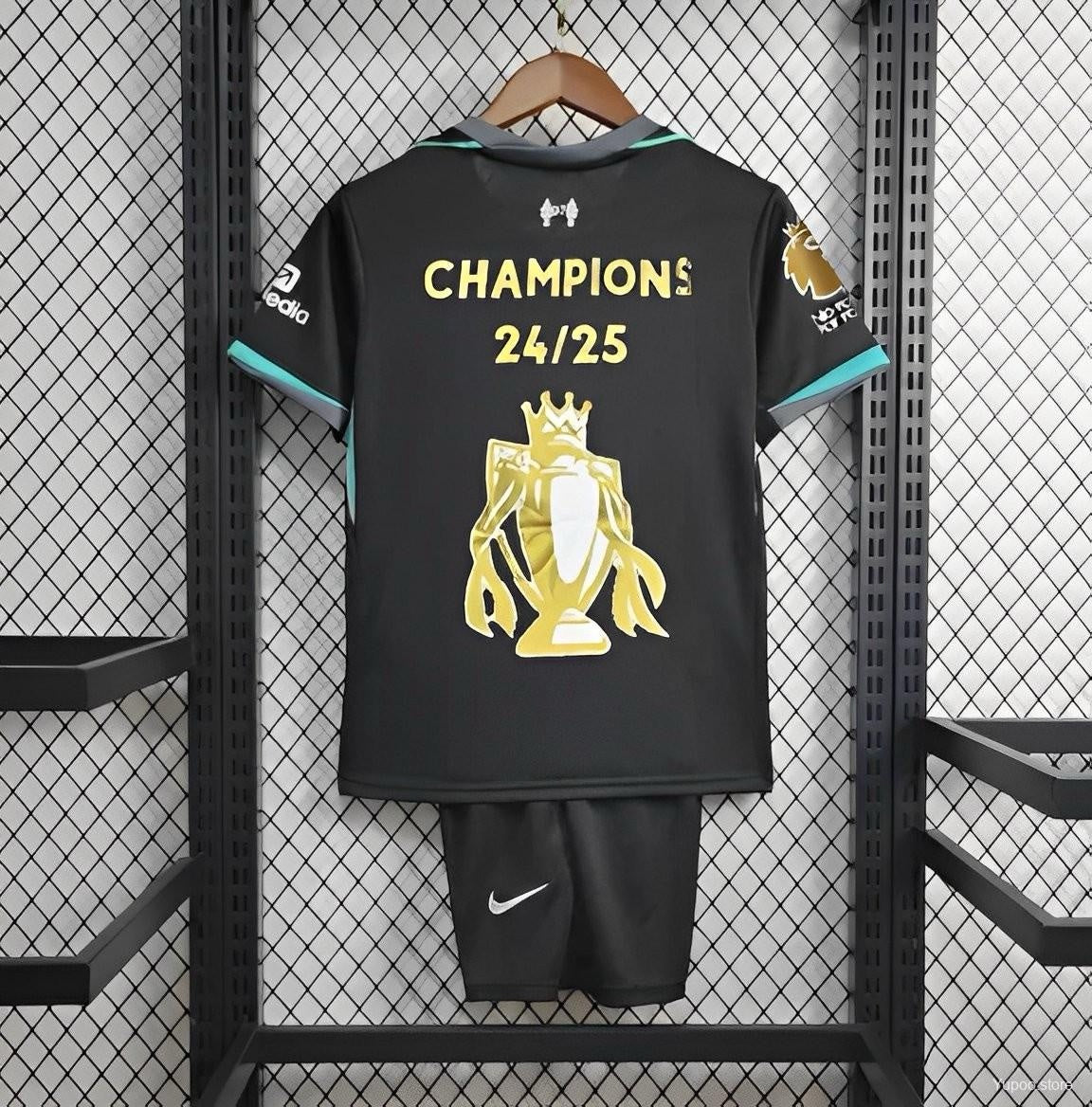 Kit Bambino Liverpool Third
versione Campionato Vinto 2024/2025