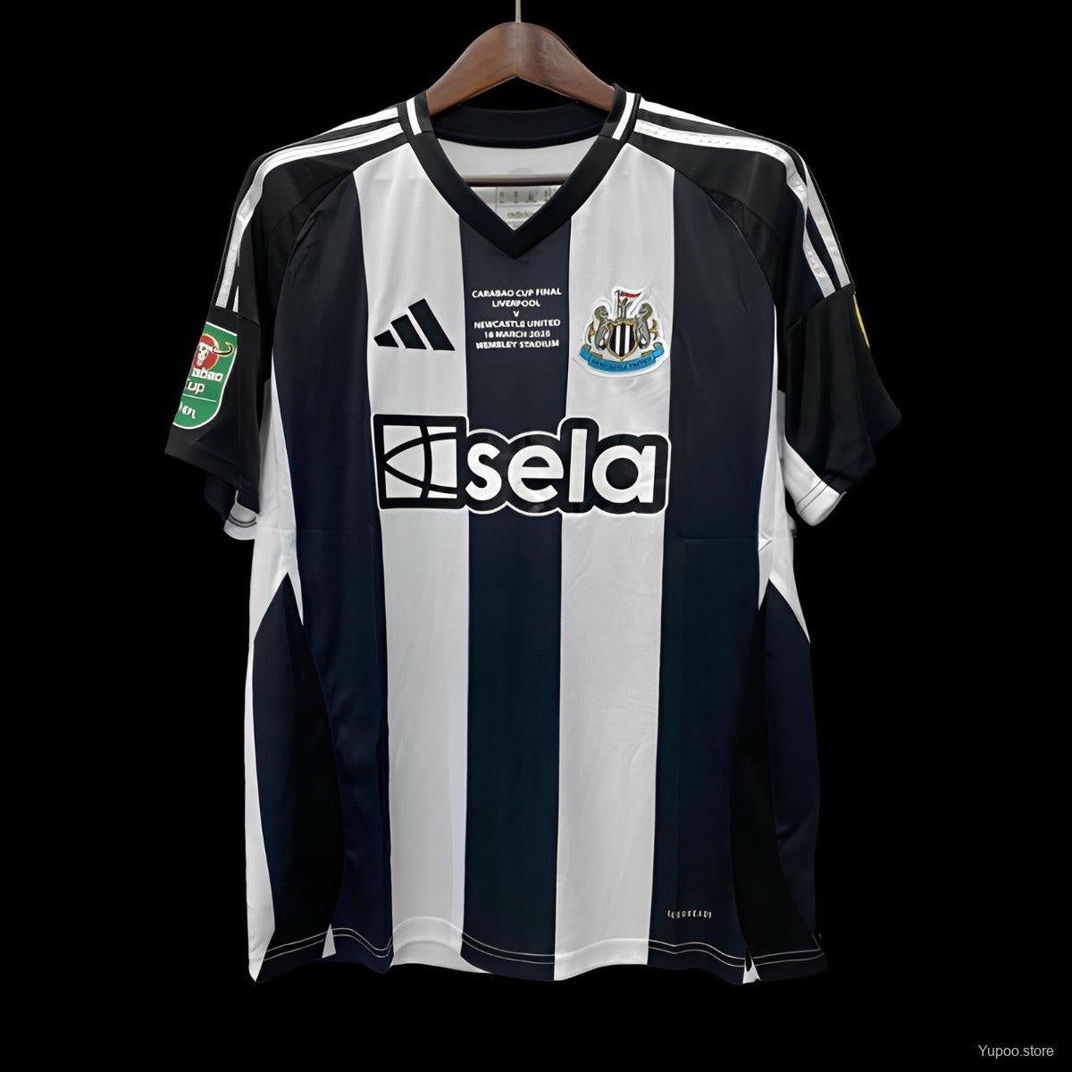 Maglia Newcastle Home versione Stadio Finale Carabao Cup 2024/2025 Adulto