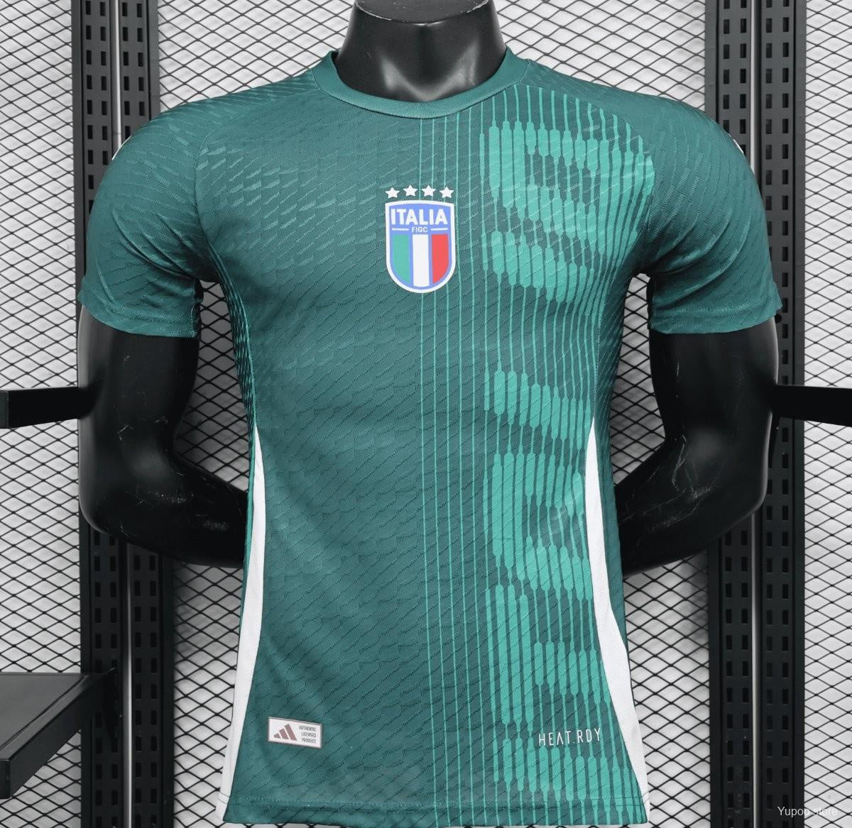 Maglia Nazionale Italia Prematch 2025 Versione Player Adulto