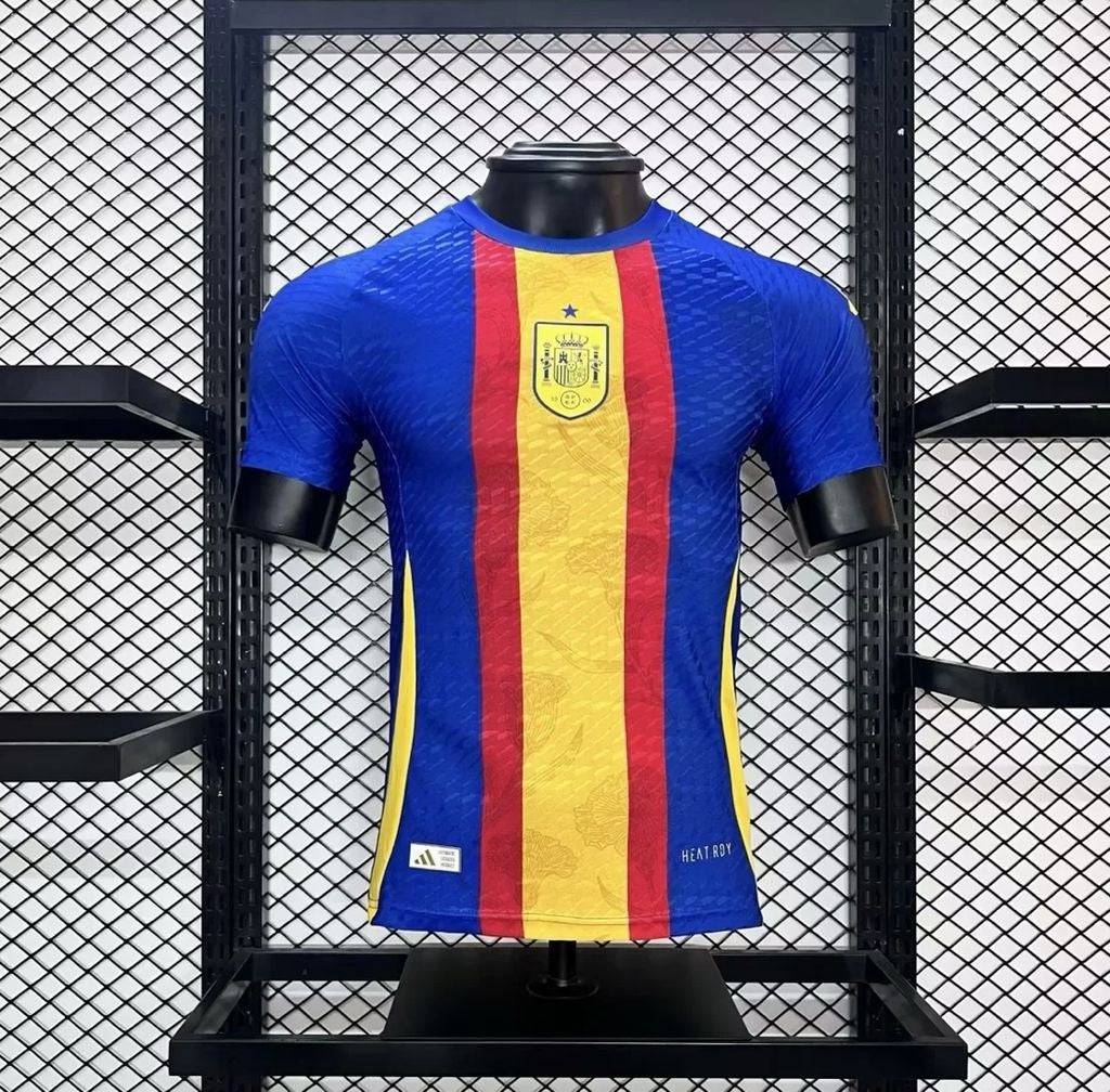 Maglia Nazionale Spagna Prematch 2025 versione Player Adulto