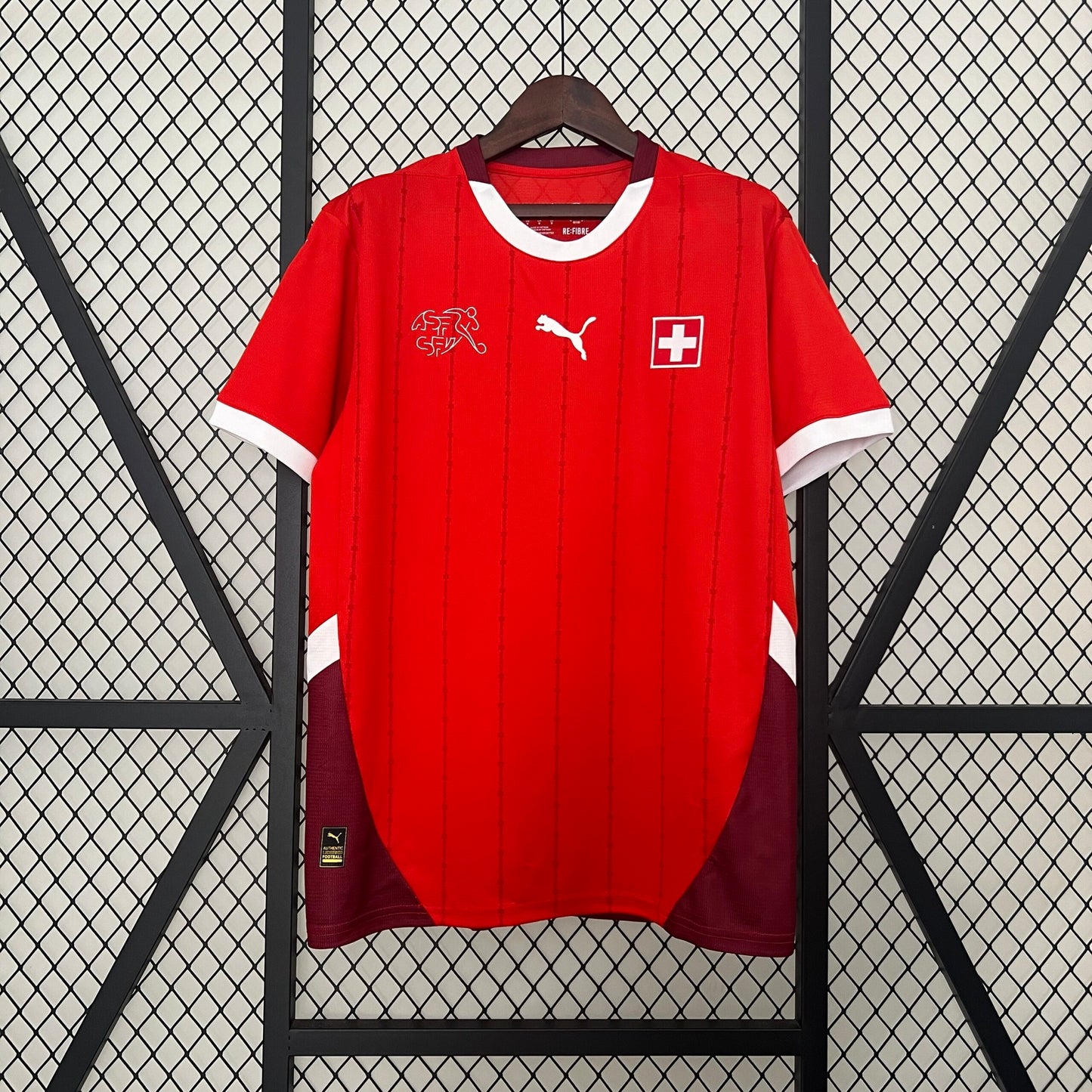 Maglia Nazionale Svizzera Home Versione Stadio 2025 Adulto