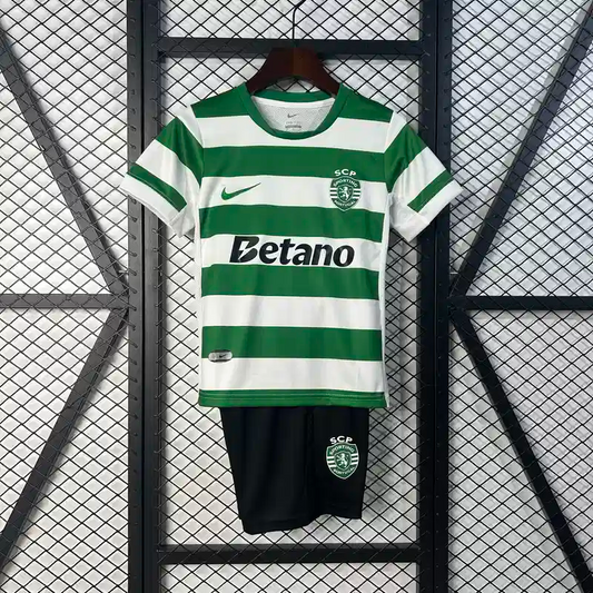 Kit Bambino Sporting Lisbona Home 2025/2026