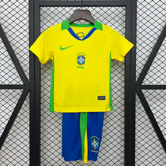 Kit Bambino Nazionale Brasile Home 2025/2026