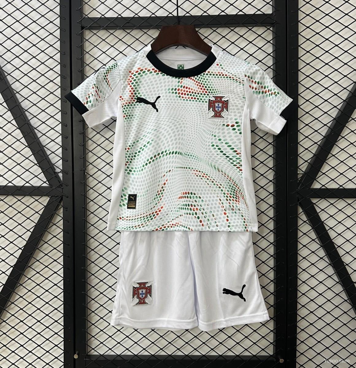 Kit Portogallo Away Bambino 2025/2026