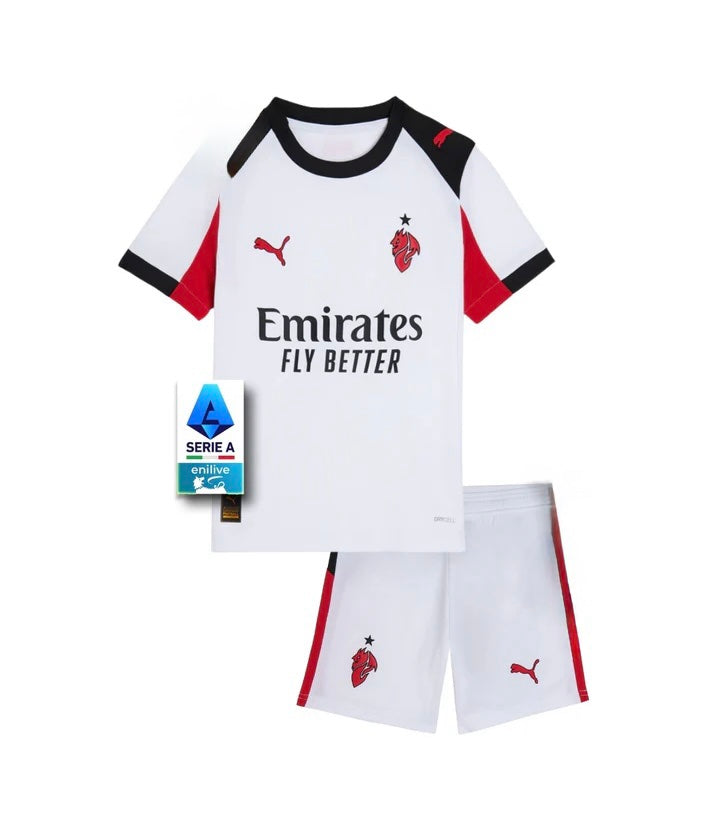 Kit Bambino Milan Away 2025/2026