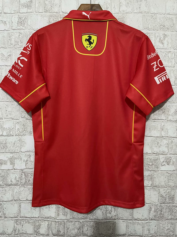 Polo Zip Ferrari 2025/2026 Adulto