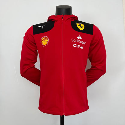 Felpa con Cappuccio Ferrari 2025/2026 Adulto