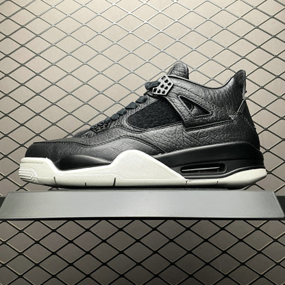 Scarpe Sneakers Jordan 4 Pony hair black