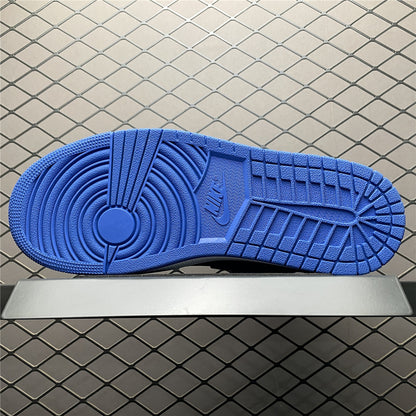 Scarpe Sneakers Air Jordan 1 Mid Retro high blue