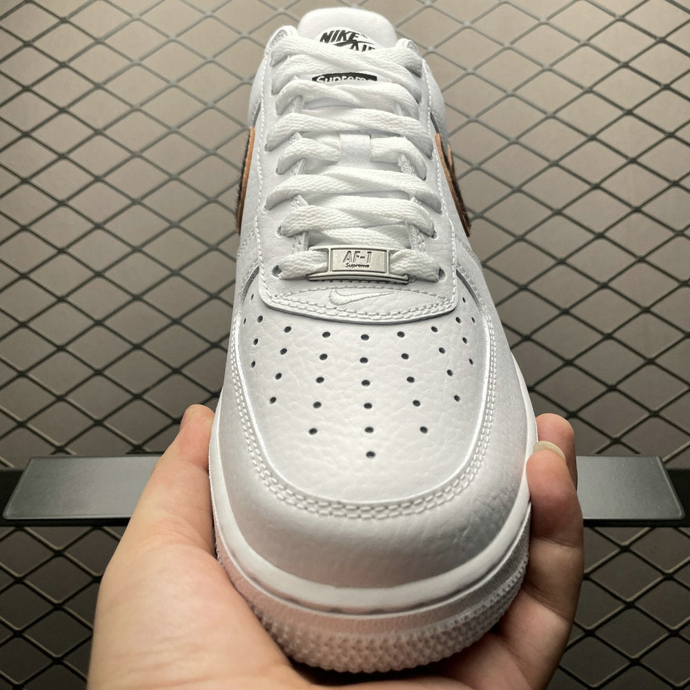Scarpe Sneakers AIR FORCE 1 Custom swoosh