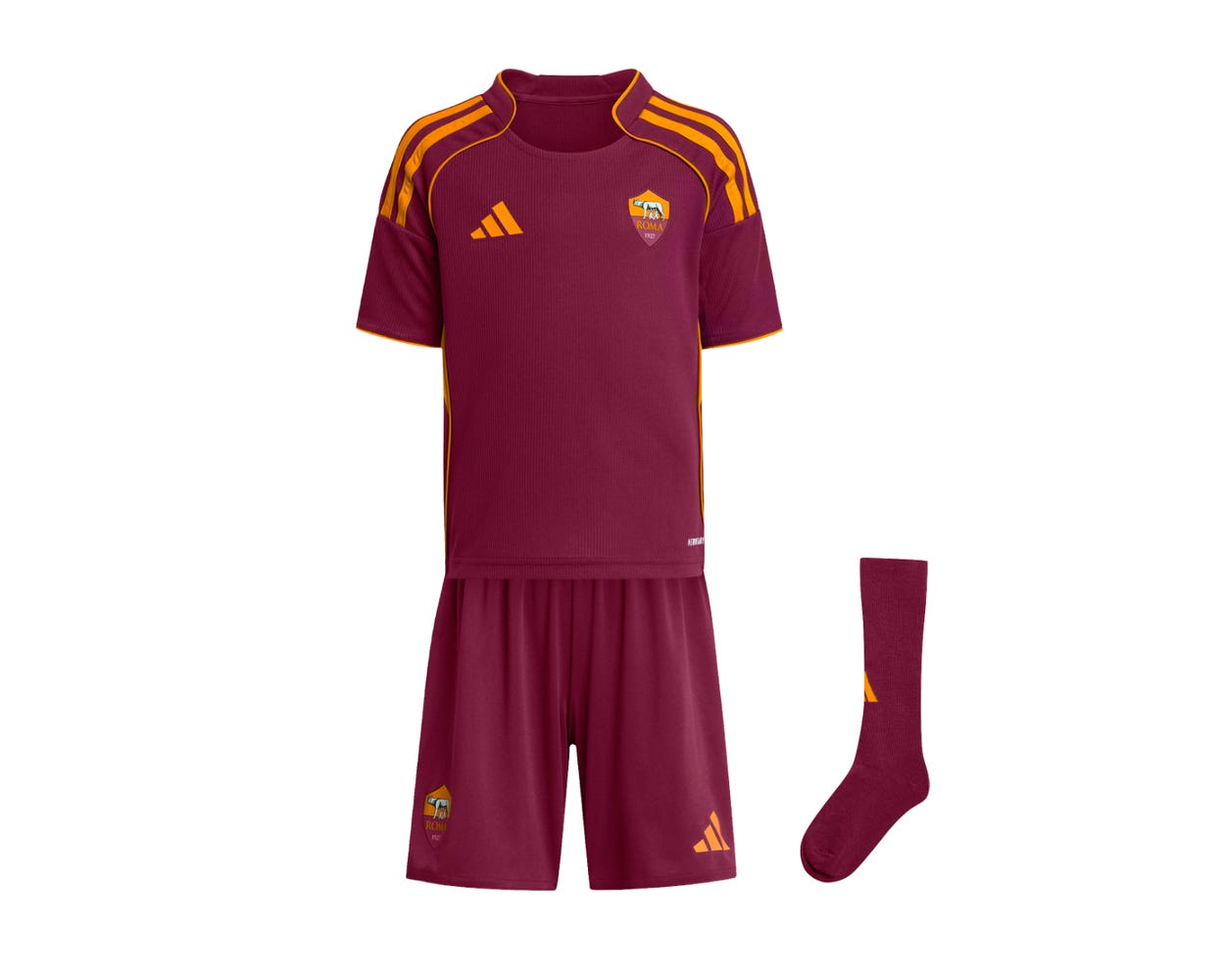 Kit Bambino As Roma Home + Calzettoni 2025/2026