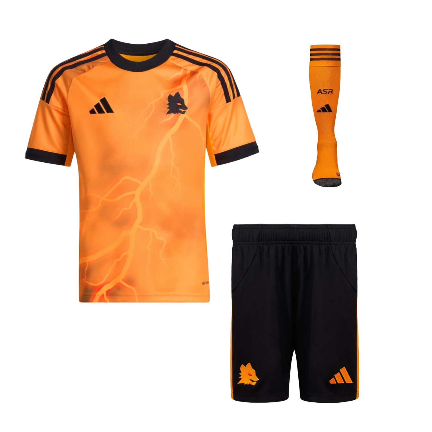Kit Adulto As Roma Away + Calzettoni 2025/2026