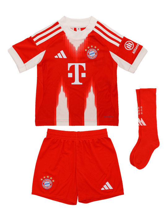 Kit Bayer Monaco Home 2025/2026 Bambino + Calzettoni