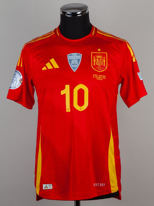 Maglia Nazionale Spagna Home 2025 versione Stadio Adulto