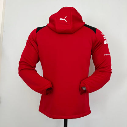 Felpa con Cappuccio Ferrari 2025/2026 Adulto