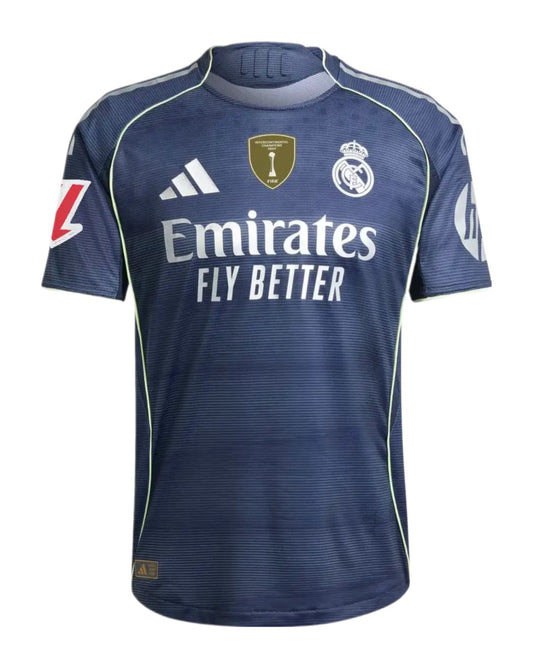 Maglia Real Madrid Away versione Stadio  2025/2026 Adulto