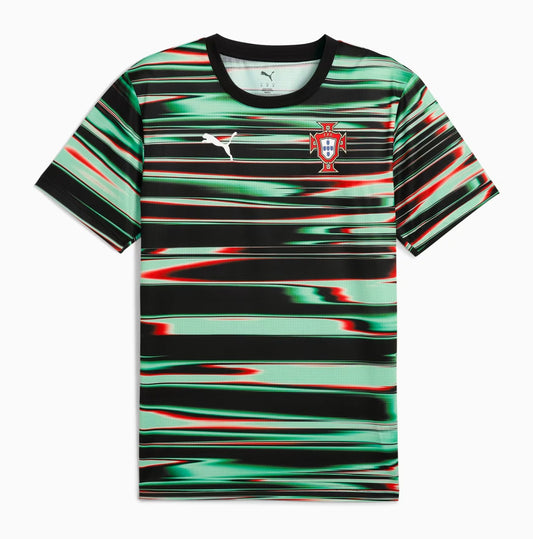 Maglia Nazionale Portogallo Prematch Versione Stadio 2025 Adulto