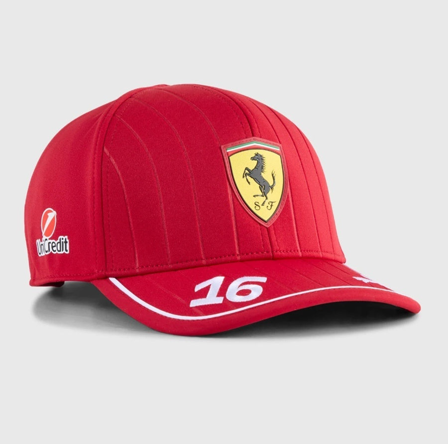 Cappello Ferrari Leclerc Formula1 - 2025/2026 Adulto