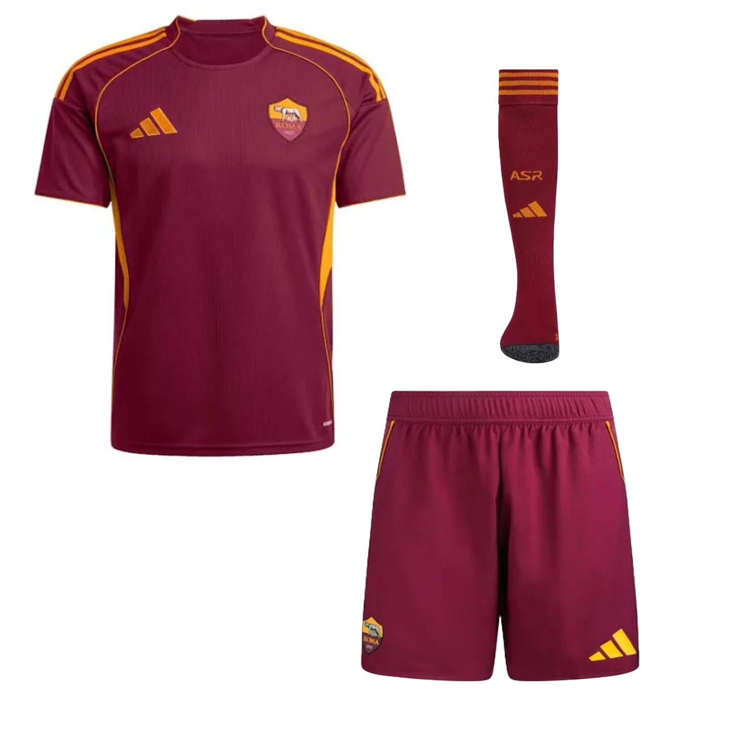 Kit Adulto As Roma Home + Calzettoni 2025/2026