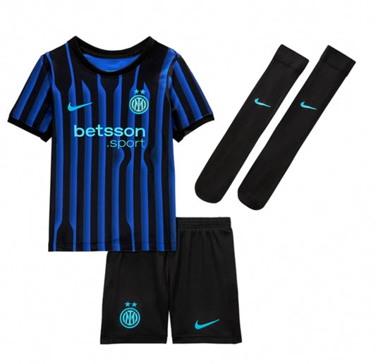 Kit Bambino Inter Home compreso Calzettoni 2025/2026