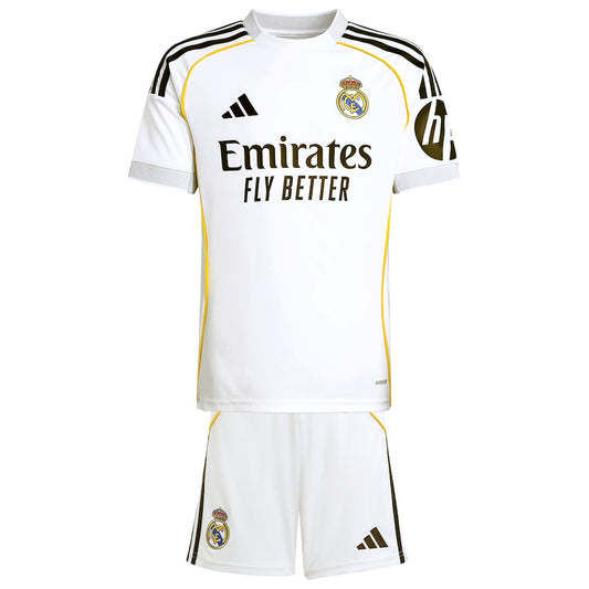 Kit Real Madrid Home Bambino 2025/2026