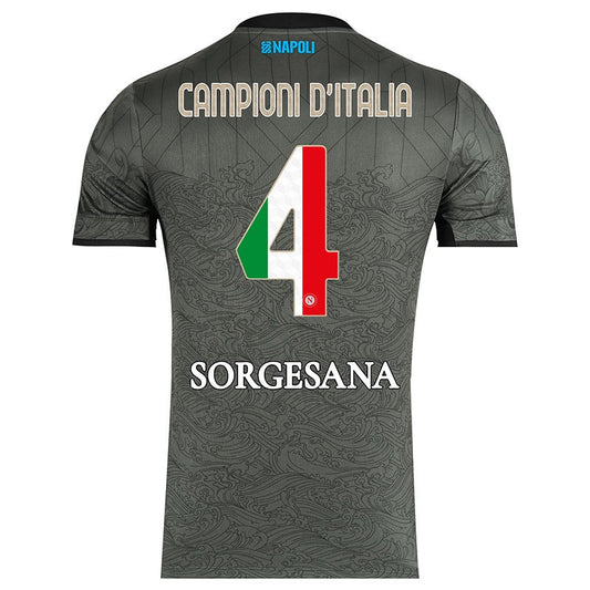 Maglia Napoli Third versione Celebrativa Scudetto 2024/2025 Adulto