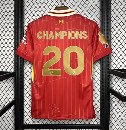 Maglia Liverpool Home versione Campionato Vinto 2024/2025