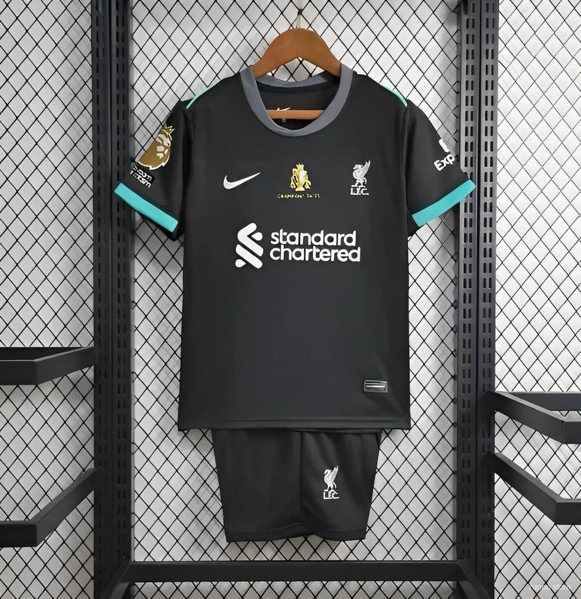 Kit Bambino Liverpool Third
 versione Campionato Vinto 2024/2025