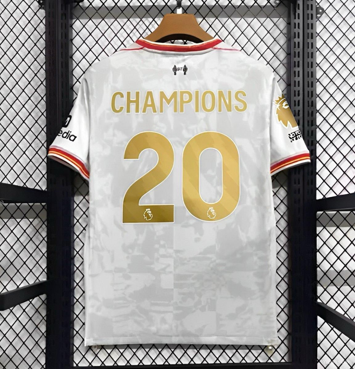 Maglia Liverpool Away versione Campionato Vinto 2024/2025