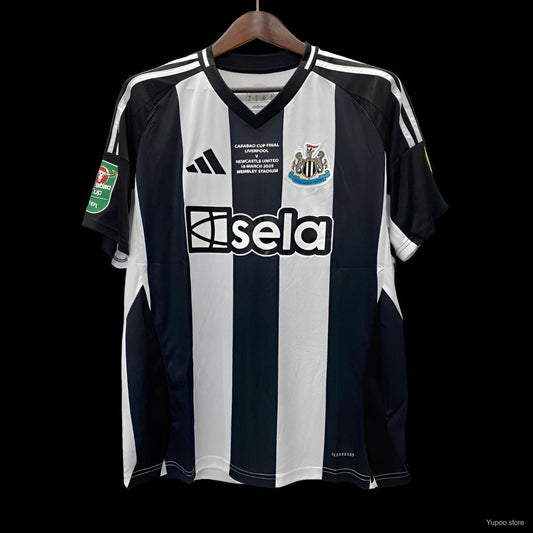 Maglia Newcastle Home versione Stadio Finale Carabao Cup  2024/2025 Adulto