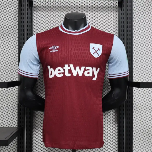 Maglia West Ham Home versione Player 2024/2025