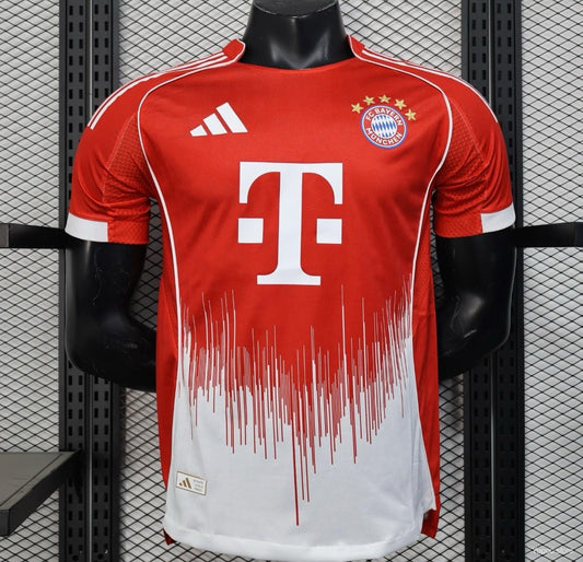 Maglia Bayer Monaco Home versione Player 2025/2026 Adulto