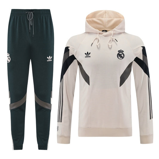 Tuta Real Madrid 2025/2026 con Cappuccio Adulto