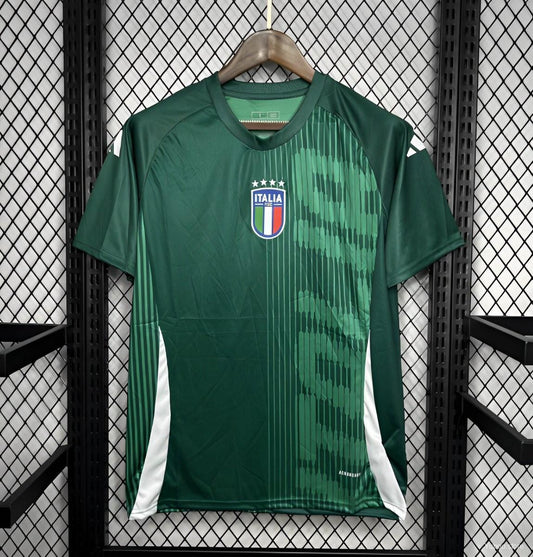 Maglia Nazionale Italia Prematch 2025 Versione Stadio Adulto