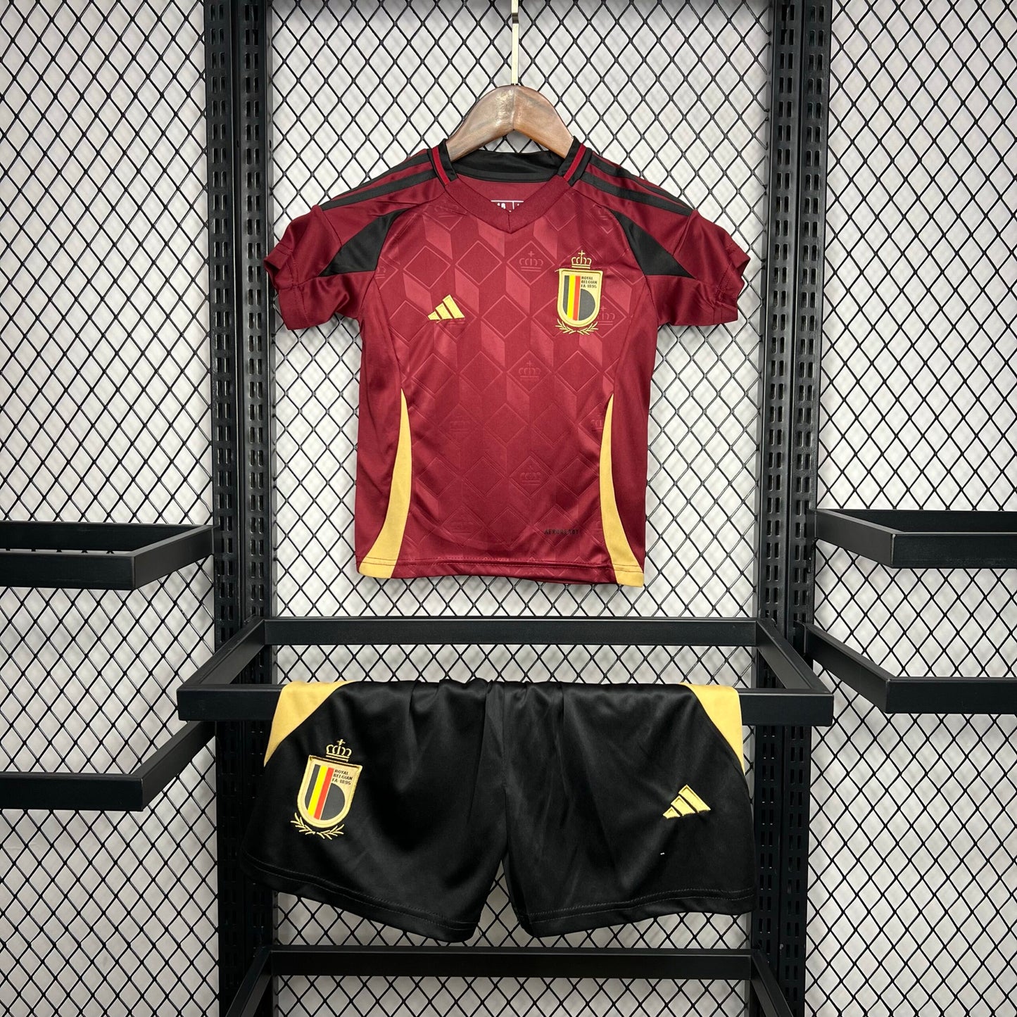 Kit Bambino Nazionale Belgio Home 2025