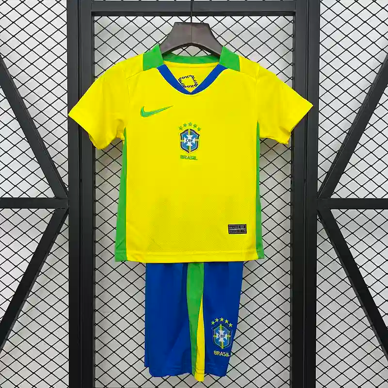 Kit Bambino Nazionale Brasile Home 2025/2026