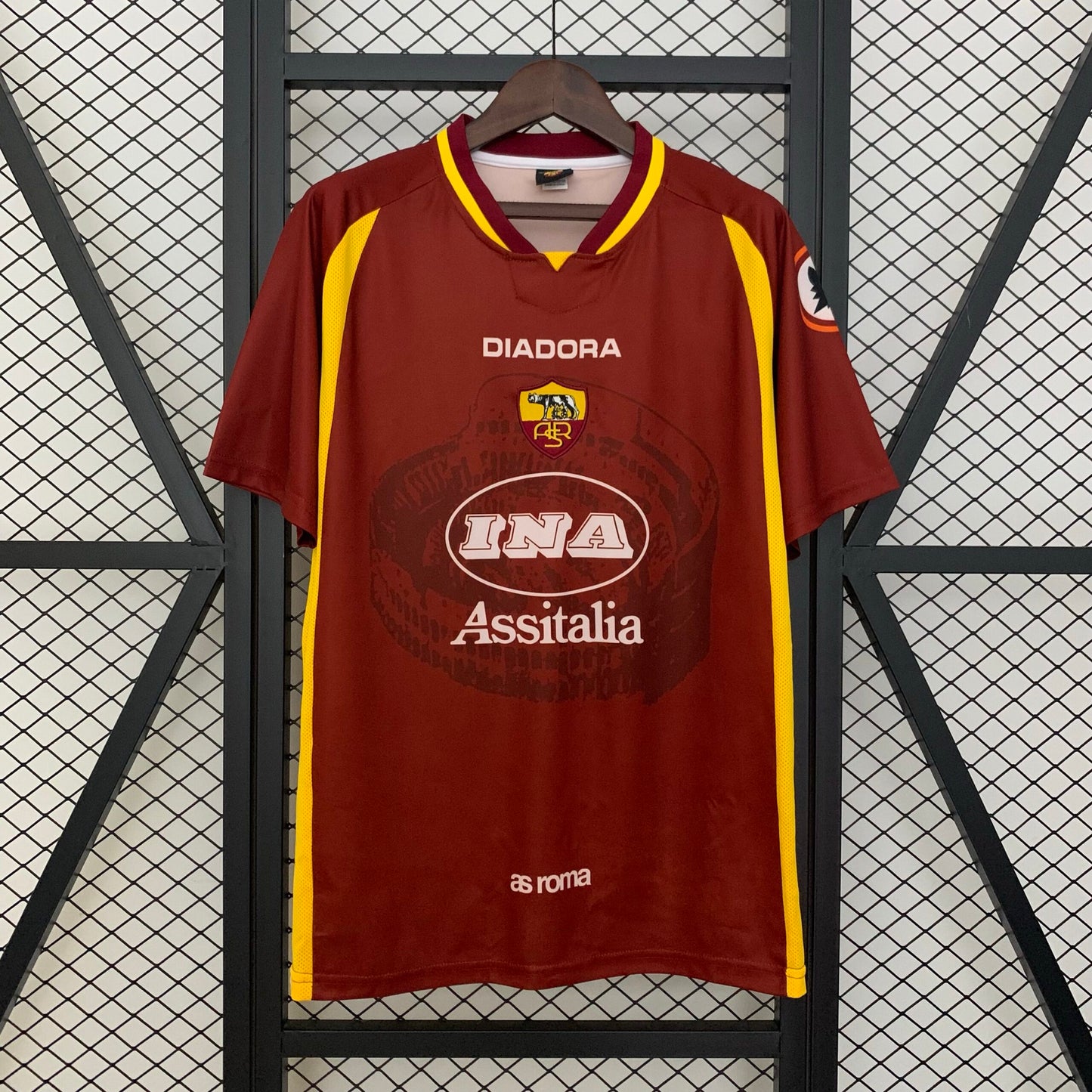 Maglia Roma Vintage Adulto