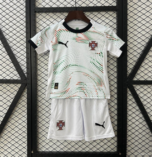 Kit Portogallo Away Bambino 2025/2026