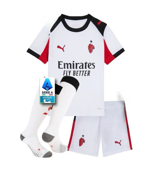 Kit Bambino Milan Away compreso Calzettoni 2025/2026